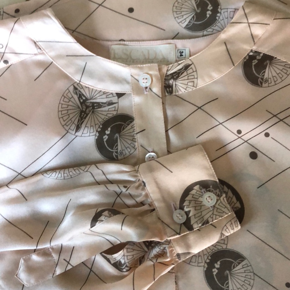 Escada 100% Pale Pink Tunic